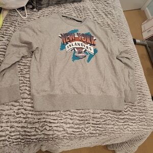 2021/22 Adidas New York Islanders Vintage Crew Neck Sweatshirt